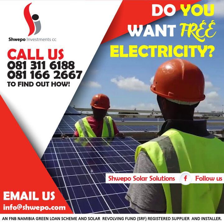 Shwepo Solar Solutions - Solar Energy Solutions & Heating Equipment : in Windhoek, Namibia